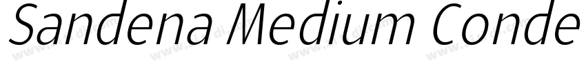 Sandena Medium Conde字体转换 Sandena Medium Conde字体转换
